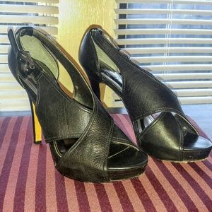 Coach Open Toe Adelle Heels
